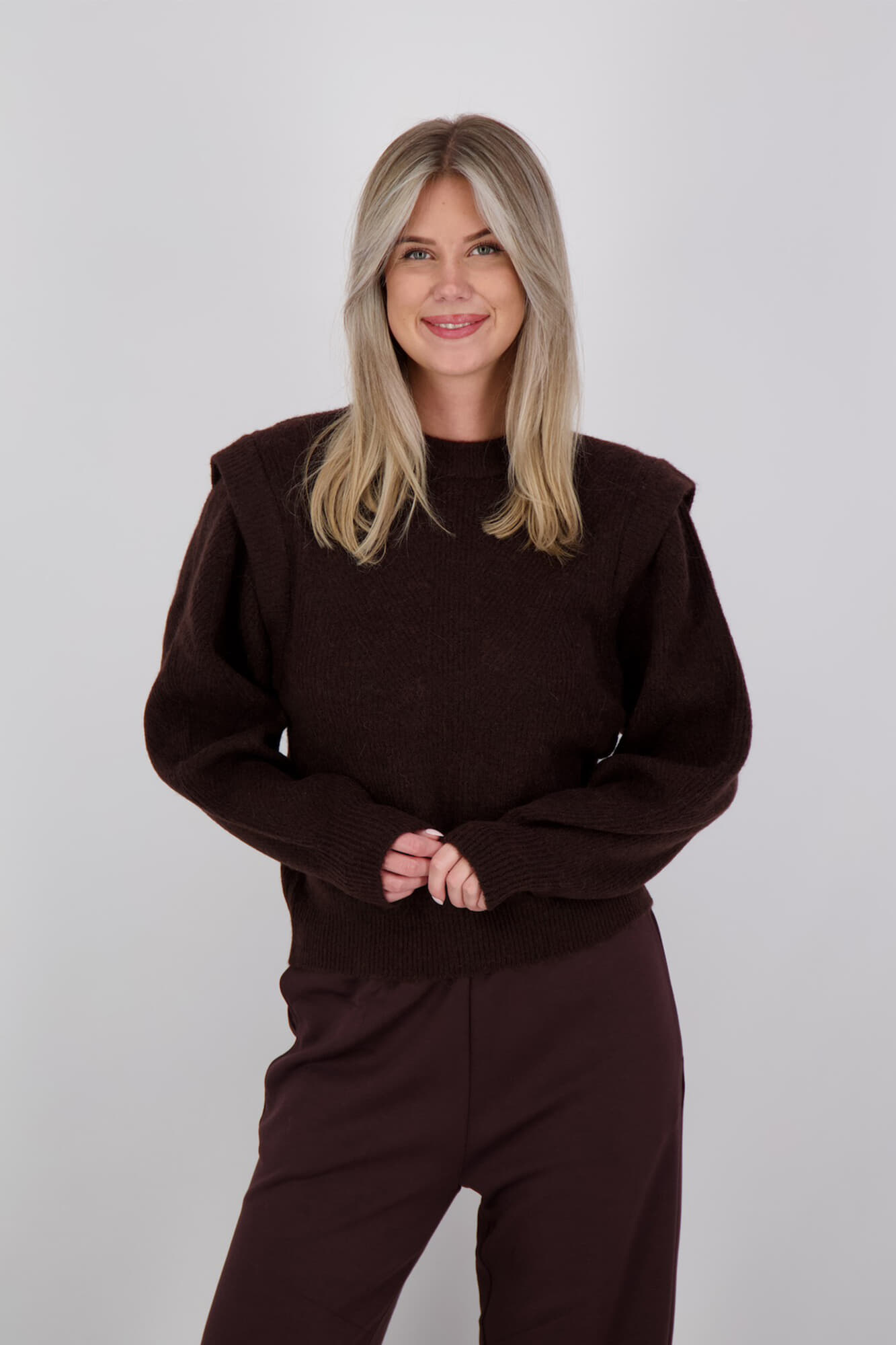 Scotch & Soda Trui Bruin  Scotch & Soda Trui Bruin