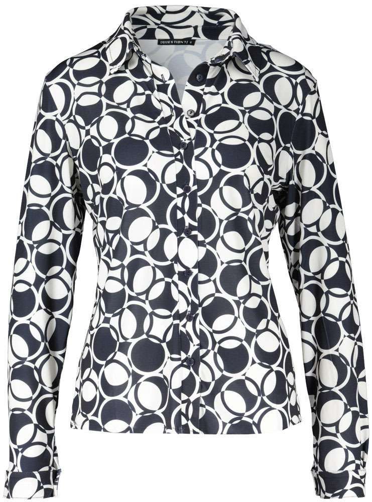 Question Blouse Donkerblauw