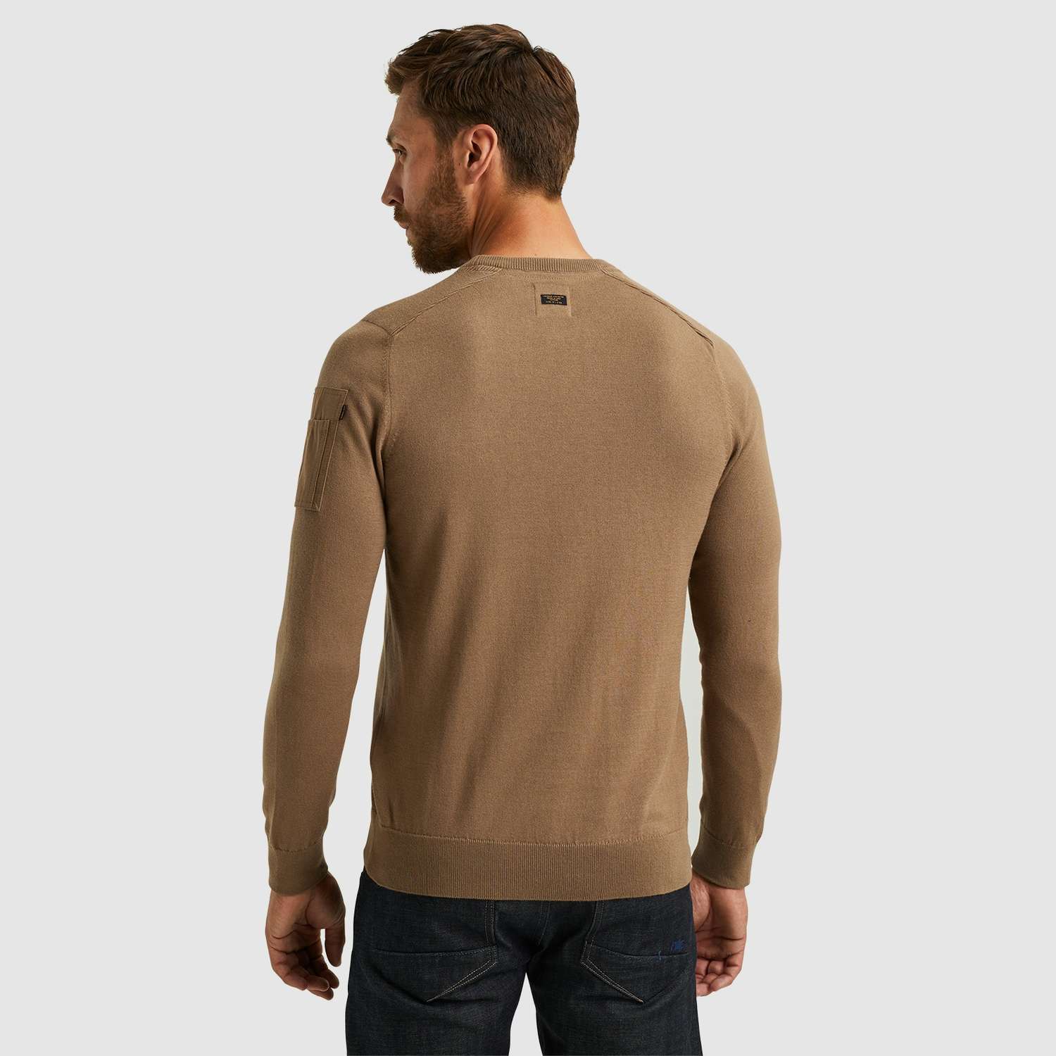 Pme Legend Trui American Classic Knit Bruin Pme Legend Trui American Classic Knit Bruin