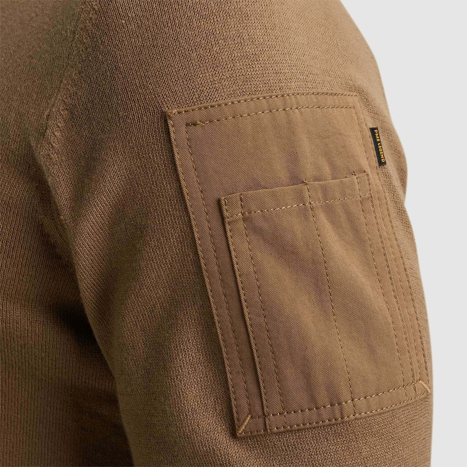 Pme Legend Trui American Classic Knit Bruin Pme Legend Trui American Classic Knit Bruin