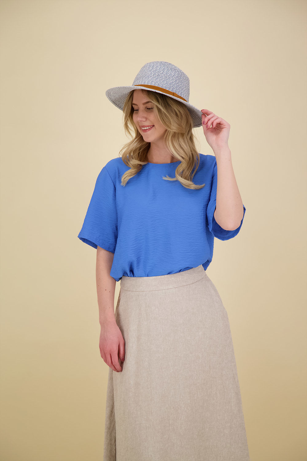 360 Five Hoed Rainbow Blauw 360 Five Hoed Rainbow Blauw