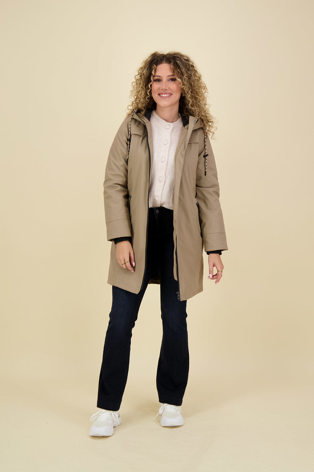 Freequent Regenjas Bruin Freequent Regenjas Bruin
