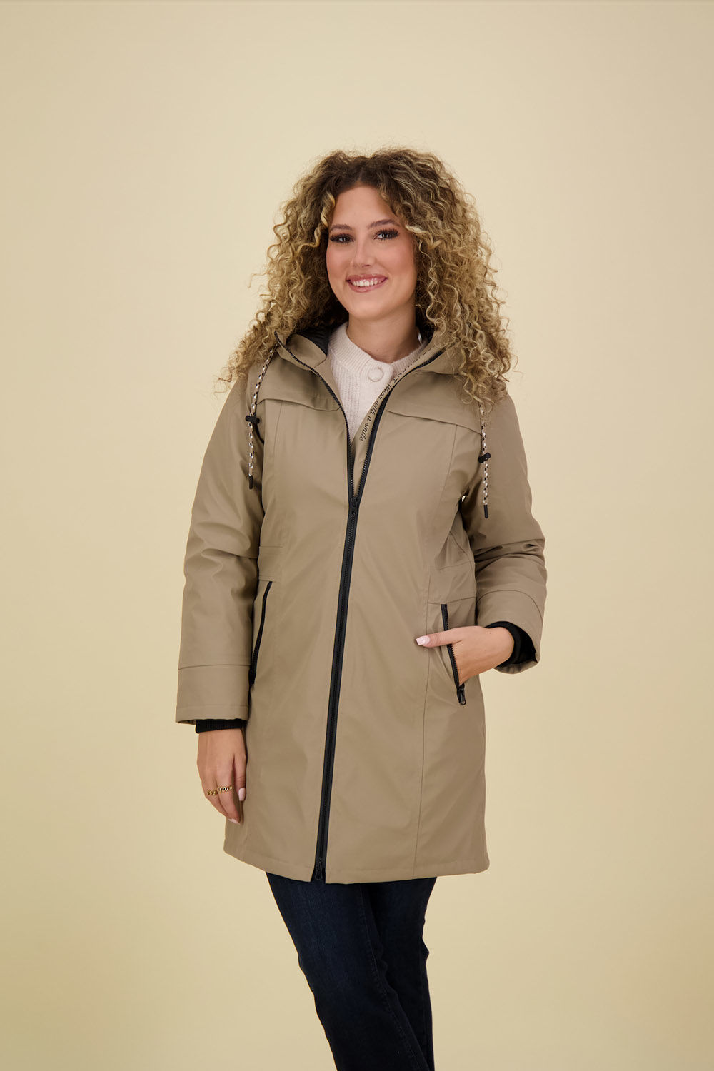 Freequent Regenjas Bruin Freequent Regenjas Bruin