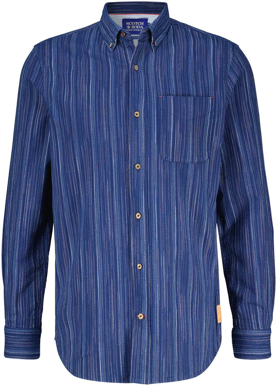 Scotch & Soda Overhemd Blauw Scotch & Soda Overhemd Blauw