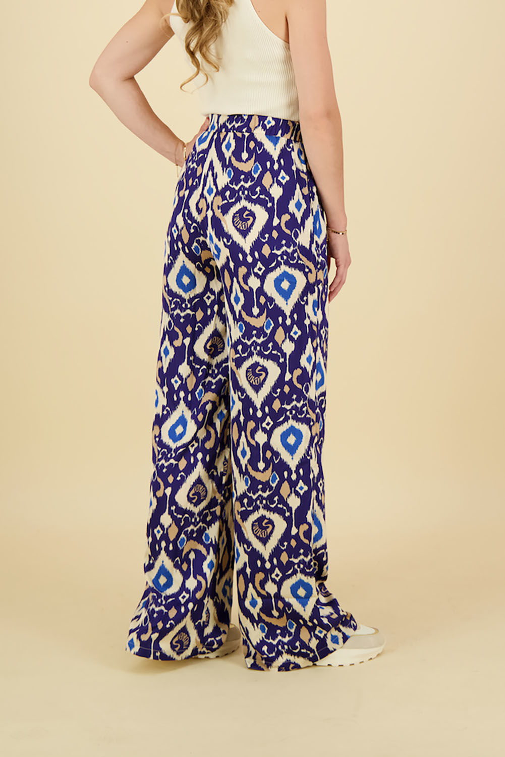 Nukus Broek Ribbes Blauw Nukus Broek Ribbes Blauw