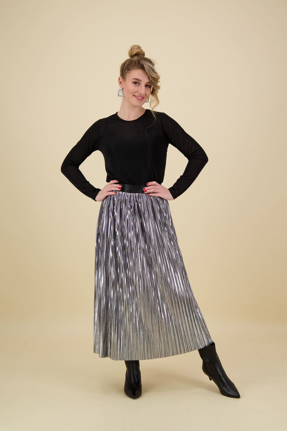 Co'couture Rok Riley Zilver Co'couture Rok Riley Zilver