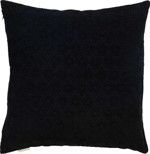 Riviera Maison Chic Lace Pillow Cover 50x50cm Zwart