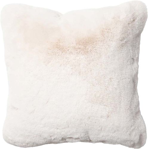 Riviera Maison Heather Faux Fur Pillow Cover 50x50cm Wit