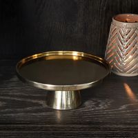 Covent Garden Cake Stand gold Geel