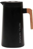 Refill Service Thermos Flask Zwart