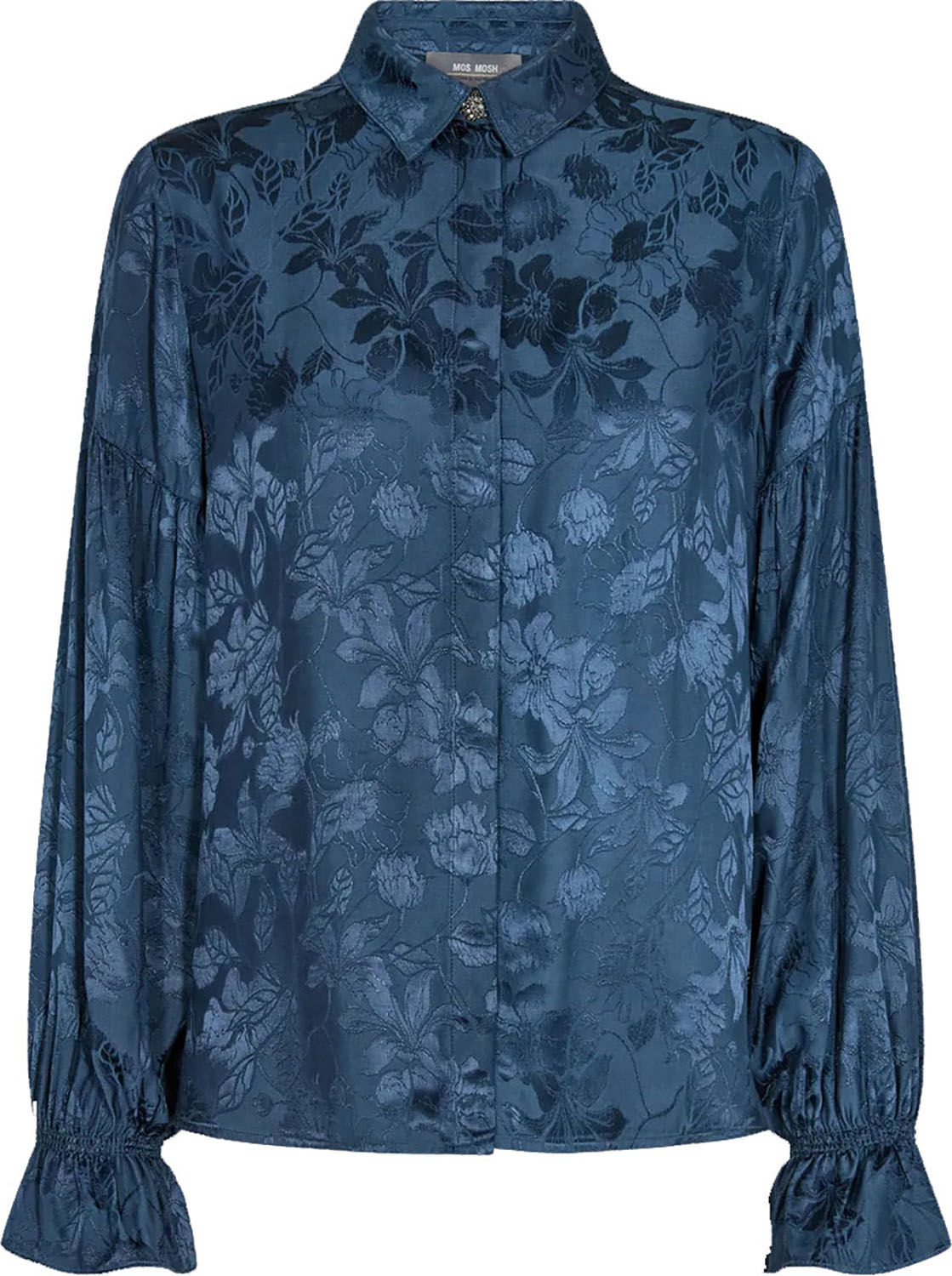 Mos Mosh Blouse Robena Blauw Mos Mosh Blouse Robena Blauw