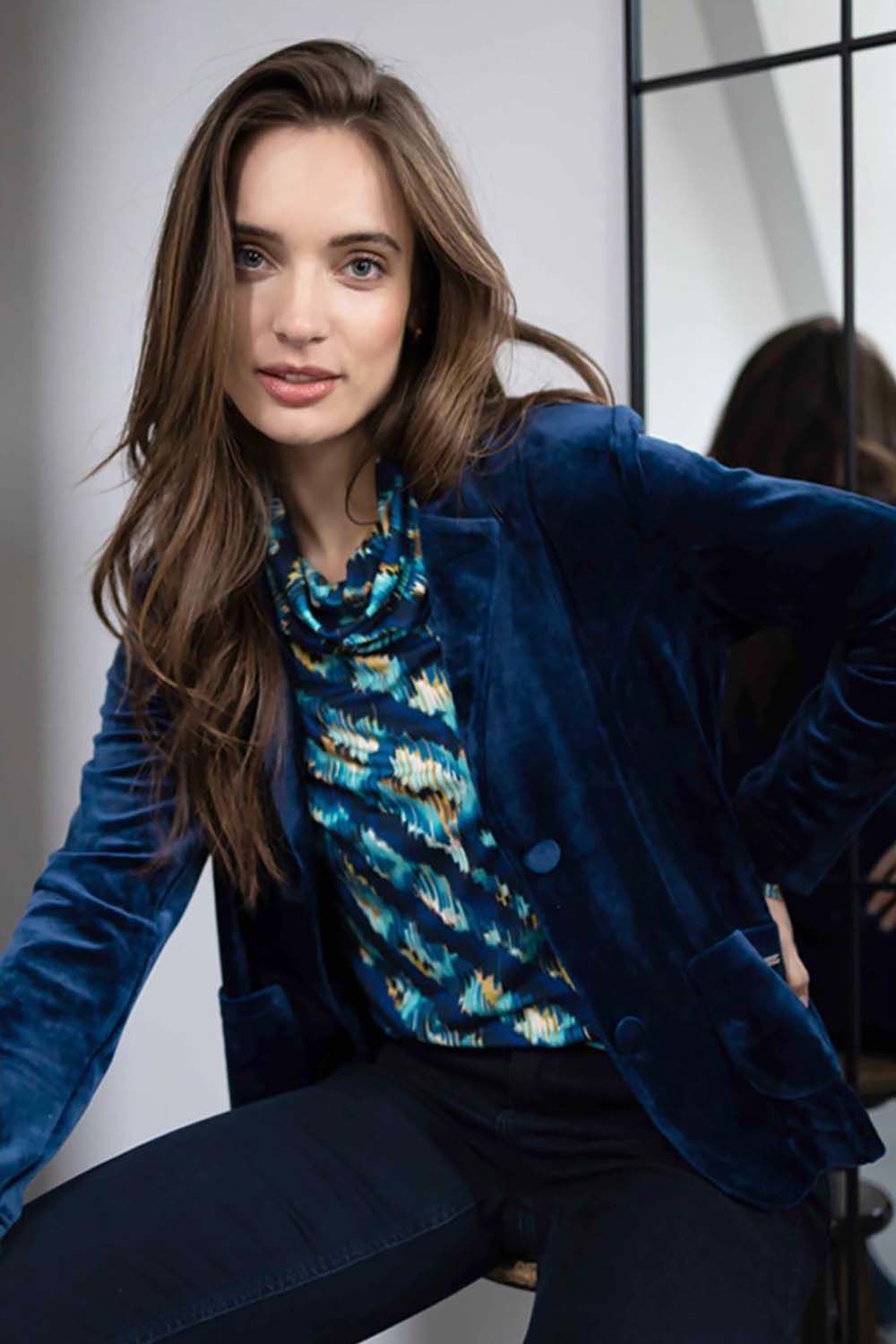 Roberto Sarto Blazer Jacket Blauw 