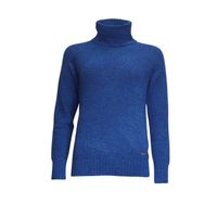 Pullover Rollcollar Blauw