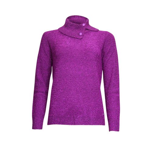 Roberto Sarto Pullover Rollcollar Paars