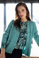 Cardigan v-neck Blauw