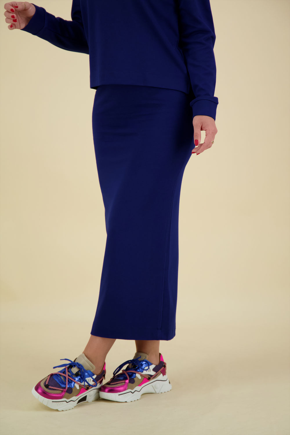 Anna Blue Rok Styx Blauw Anna Blue Rok Styx Blauw