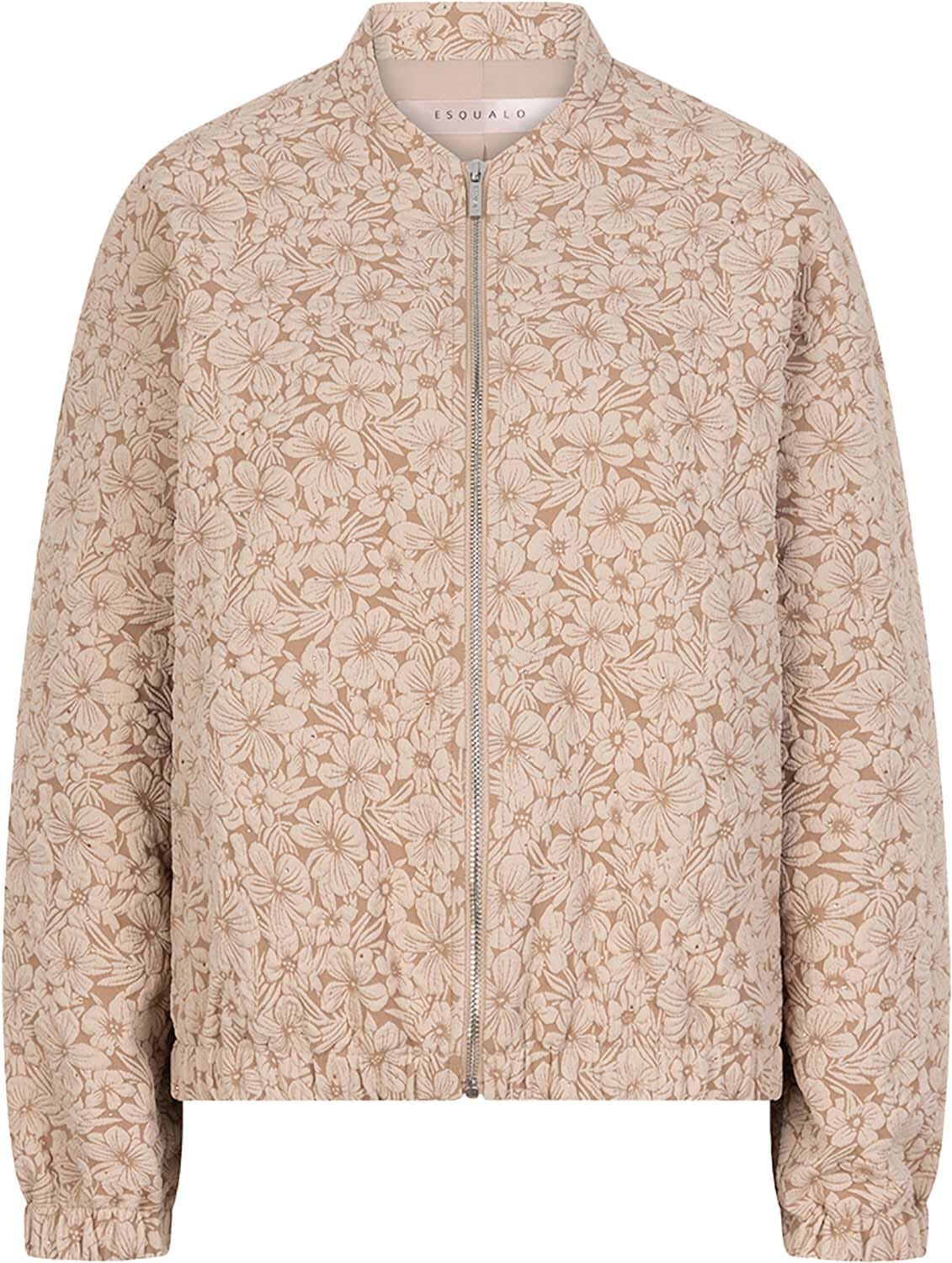 Bomberblazer flower 3D Beige  Bomberblazer flower 3D Beige