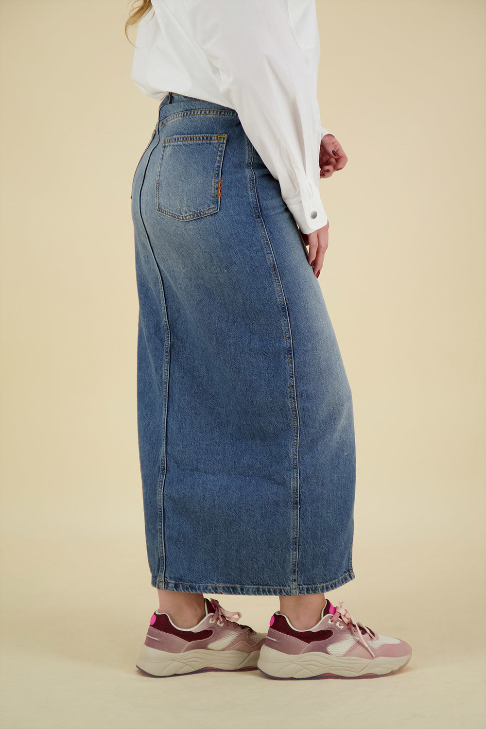 Scotch & Soda Rok Vintage Washed Blauw Scotch & Soda Rok Vintage Washed Blauw