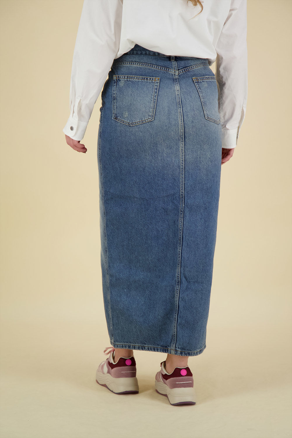 Scotch & Soda Rok Vintage Washed Blauw Scotch & Soda Rok Vintage Washed Blauw