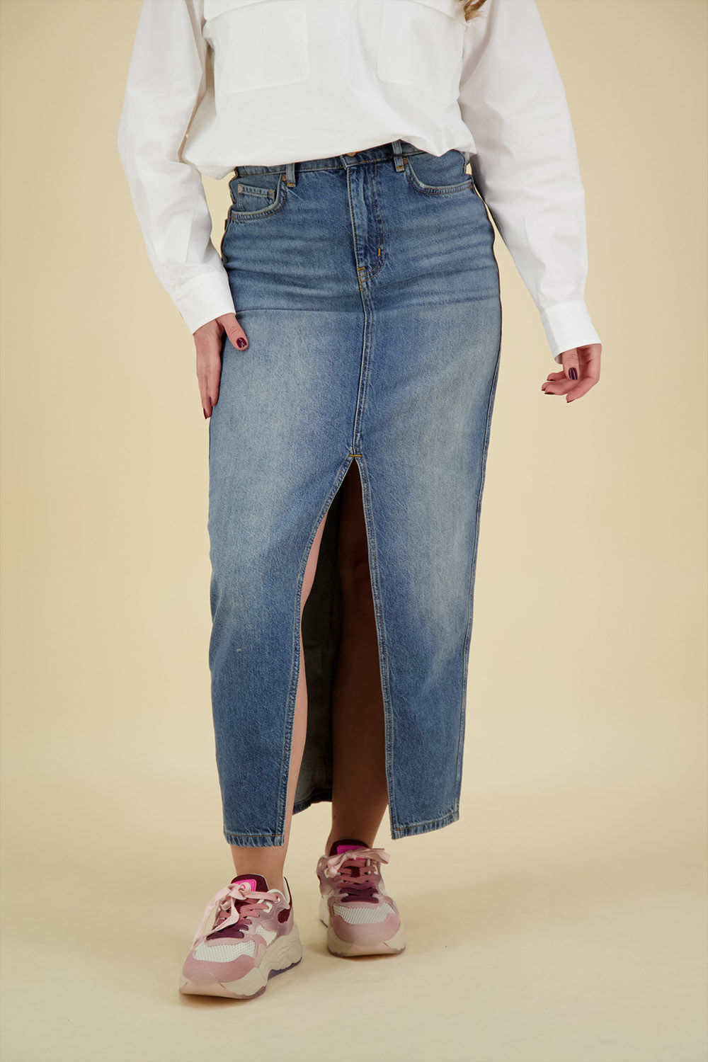 Scotch & Soda Rok Vintage Washed Blauw Scotch & Soda Rok Vintage Washed Blauw