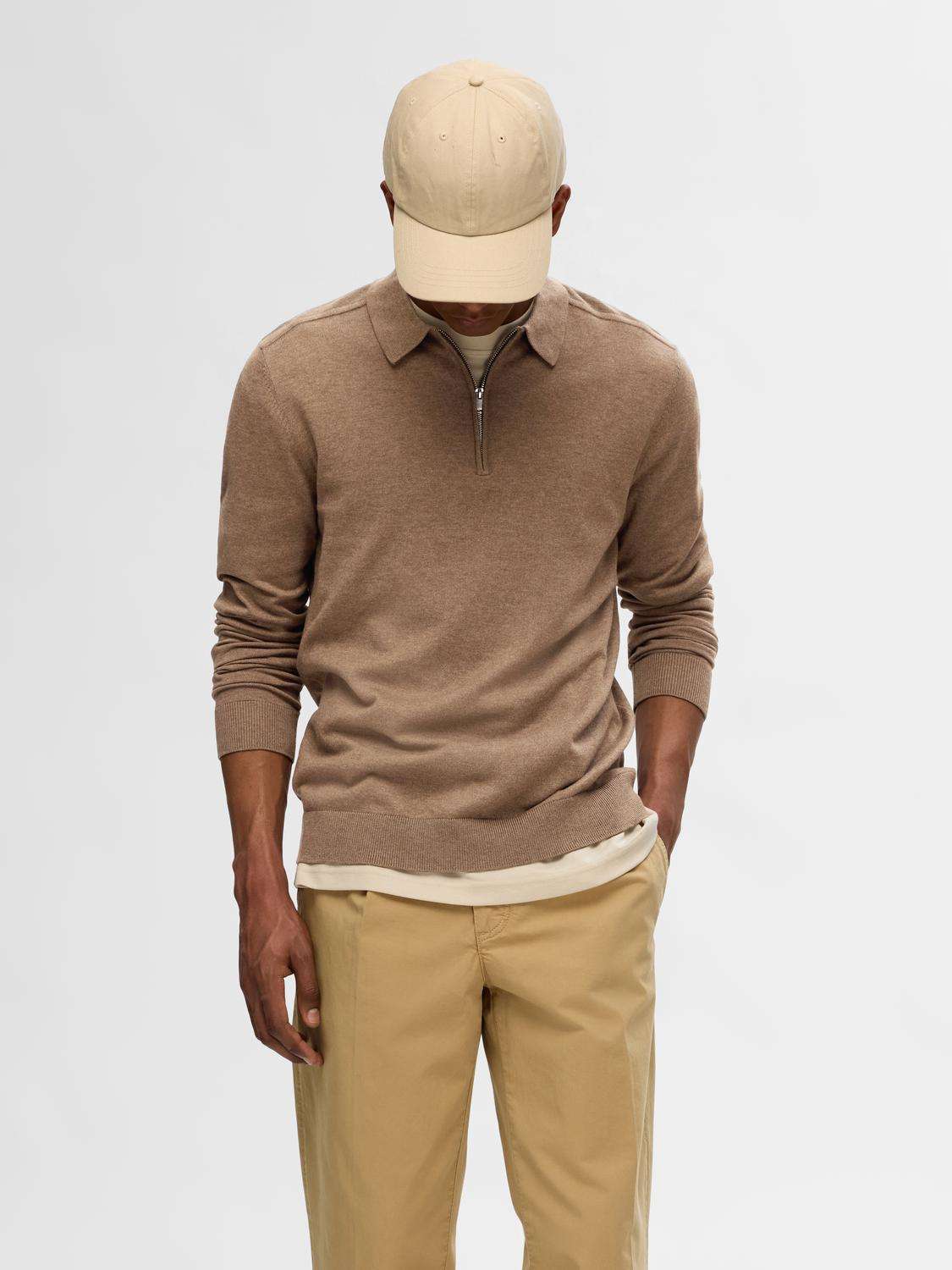 Selected Homme Trui Rugby Bruin Selected Homme Trui Rugby Bruin