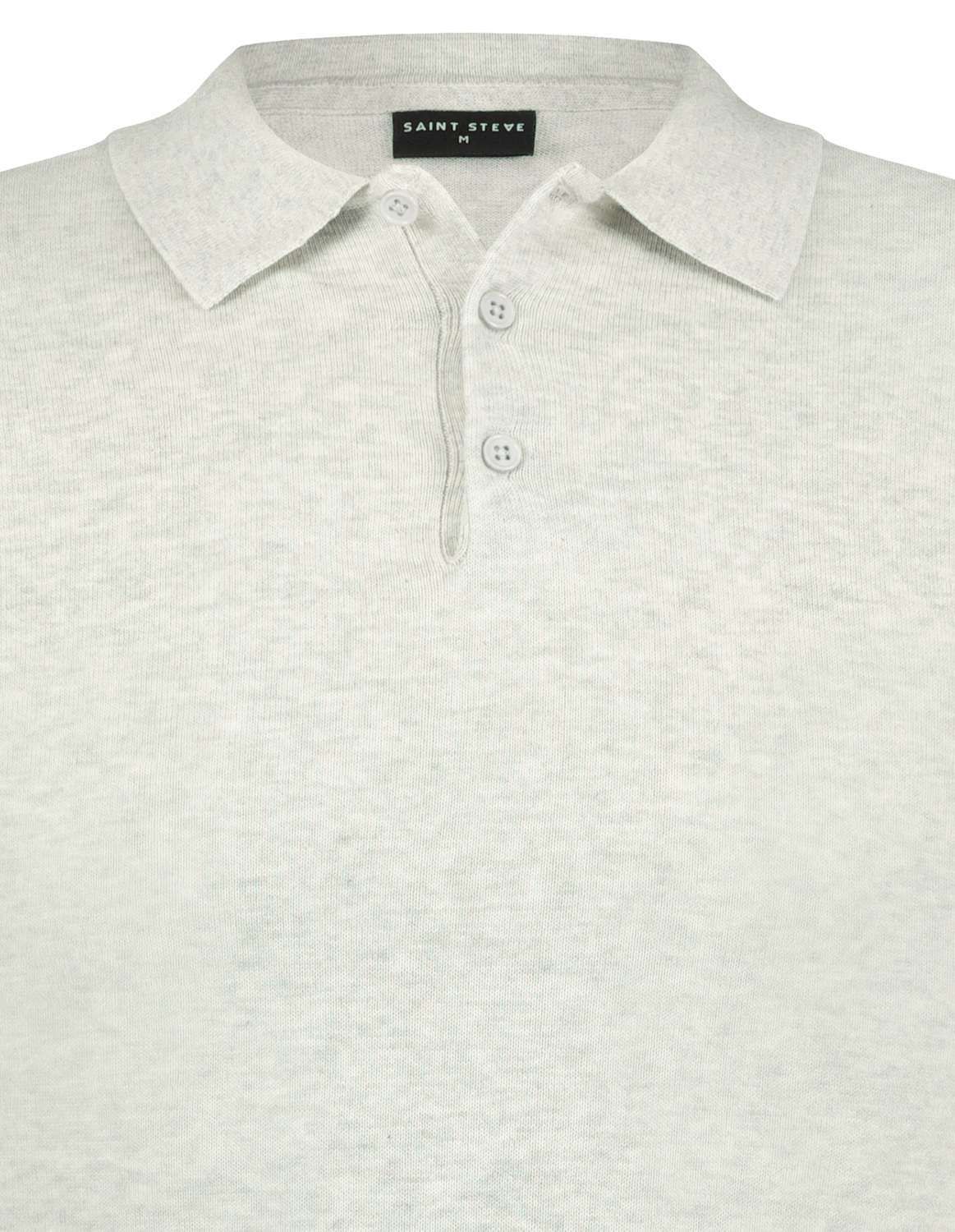 Saint Steve Poloshirt Chris Grijs