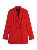 Blazer met Riempje Rood