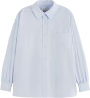 CORE GIRLFRIEND POPLIN SHIRT Blauw