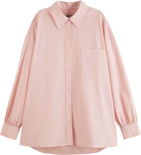 Scotch & Soda GIRLFRIEND SHIRT Roze