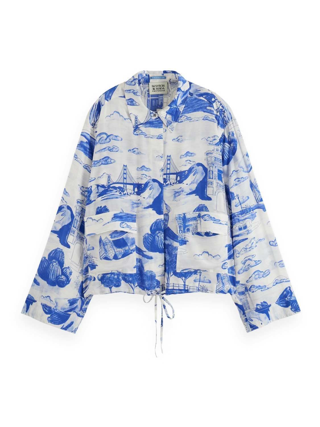 Scotch & Soda Blouse Utility Wit