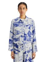 UTILITY FLUID SHIRT Wit