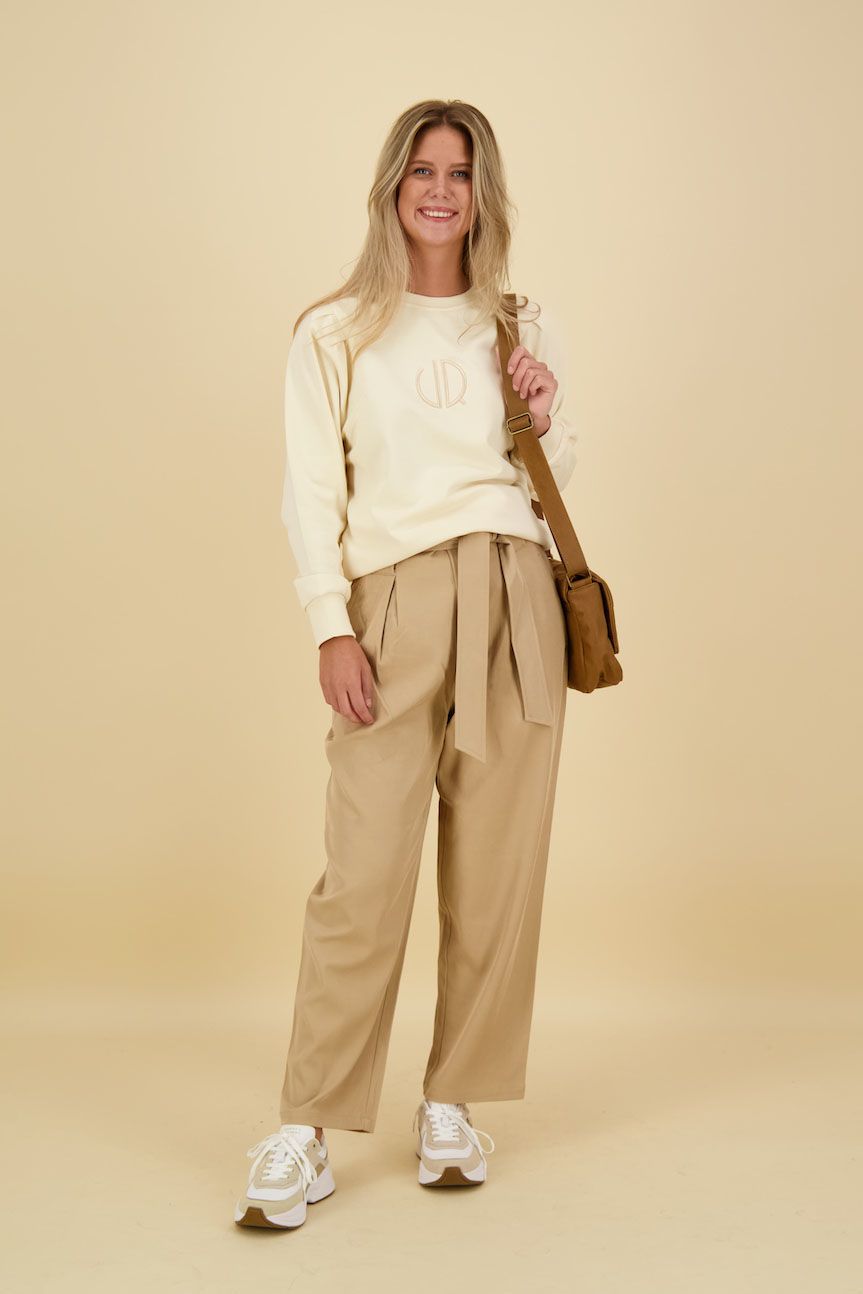 Scotch & Soda Broek Daisy Beige 