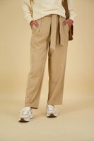 Daisy - High rise straight leg pape Beige