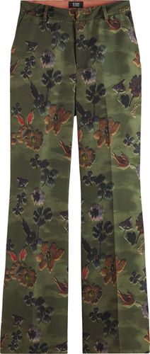 Scotch & Soda Broek VIOLET POETRY TAPESTRY KICK FLARE Groen