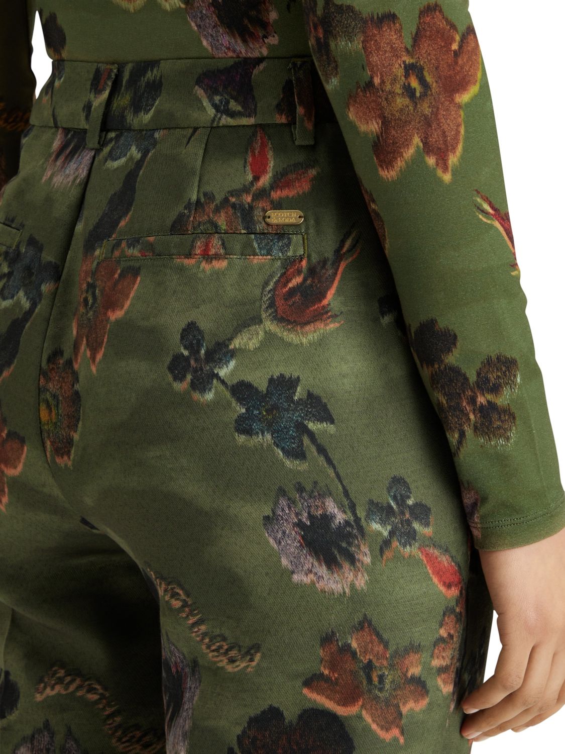 Scotch & Soda Broek Groen