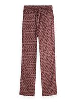 Pantalon GIA BLOCK PRINT PULL ON Rood