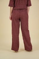 Pantalon GIA BLOCK PRINT PULL ON Rood