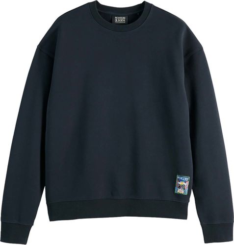 Scotch & Soda Sweater Artwork Zwart