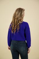 Pullover Gebreid  Blauw