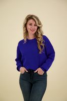 Pullover Gebreid  Blauw