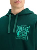 LOOSE FIT ARTWORK HOODIE Groen