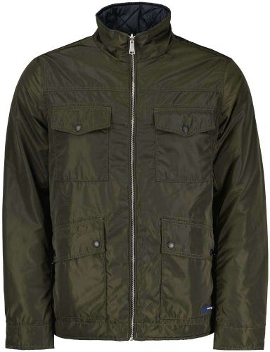 Scotch & Soda Reversible quilted jacket Groen