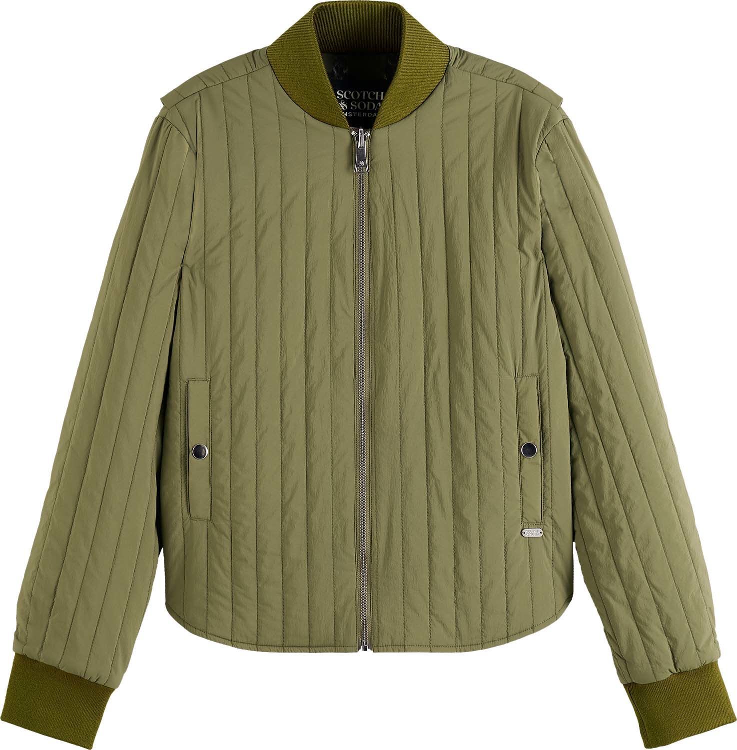 Scotch & Soda Jas Bomber Groen