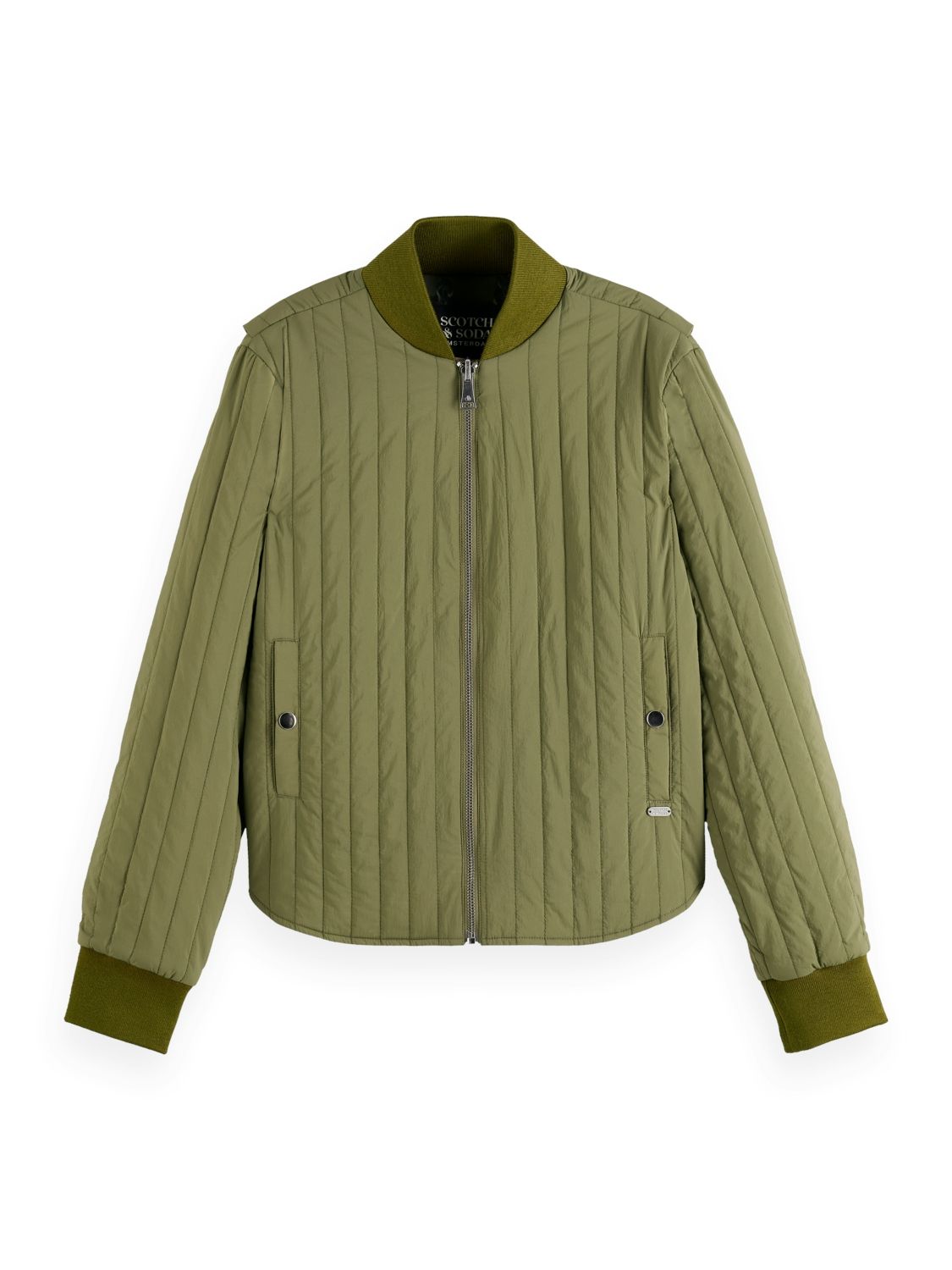 Scotch & Soda Jas Bomber Groen