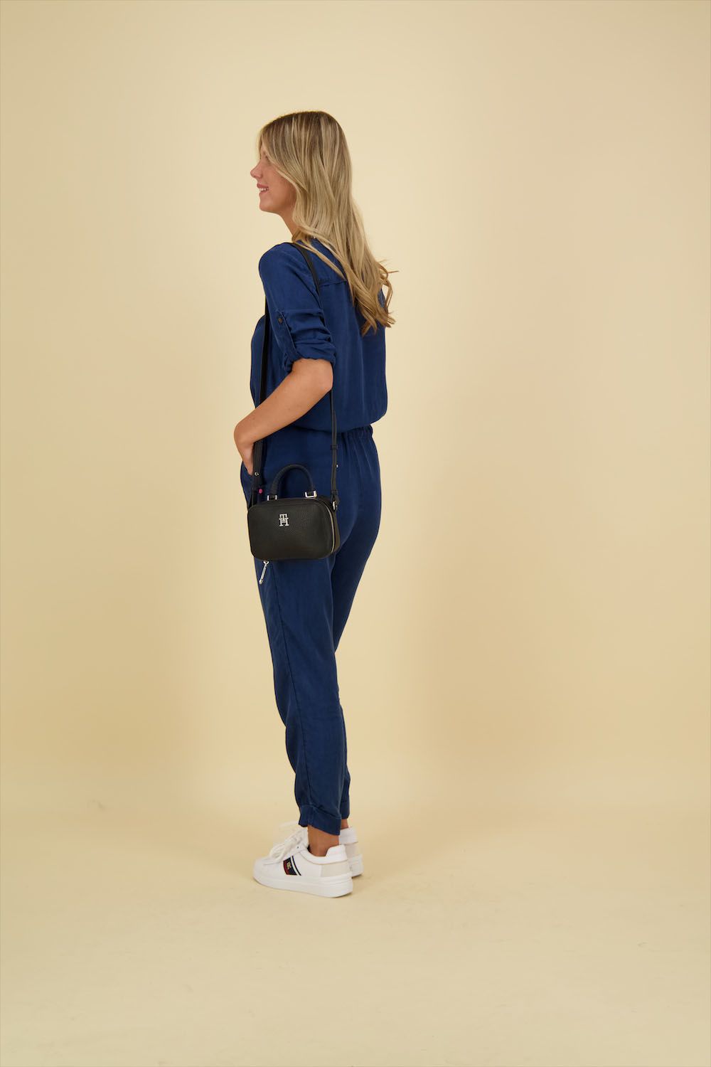 Scotch & Soda Jumpsuit Blauw 