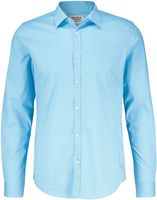 Essential Poplin Shirt Blauw