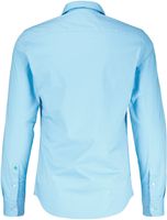 Essential Poplin Shirt Blauw