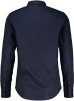 Essential - Solid slim fit shirt Blauw