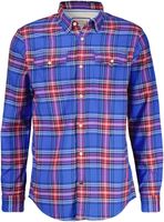 Flannel Check Shirt Blauw