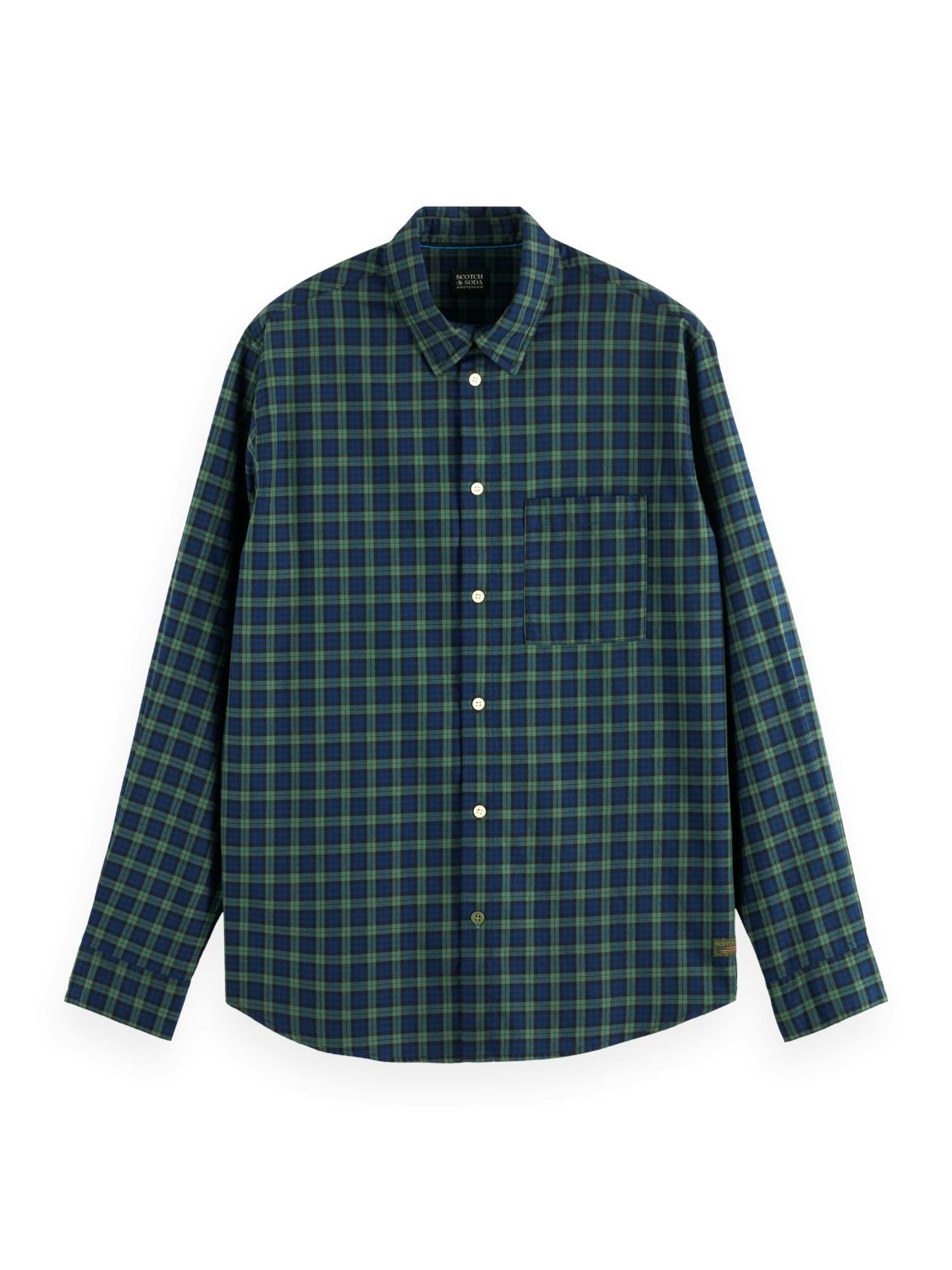 Scotch & Soda Overhemd Groen